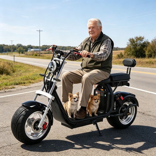 Harley elektroroller 3000w - harley,