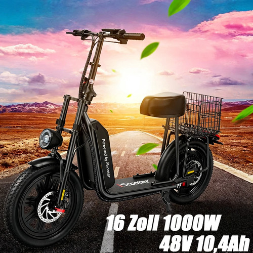 1000w elektroroller iscooter - elektroroller,